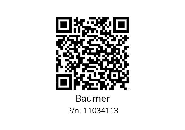  Z 119.063 Baumer 11034113