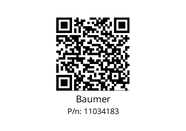  Z 136.307 Baumer 11034183