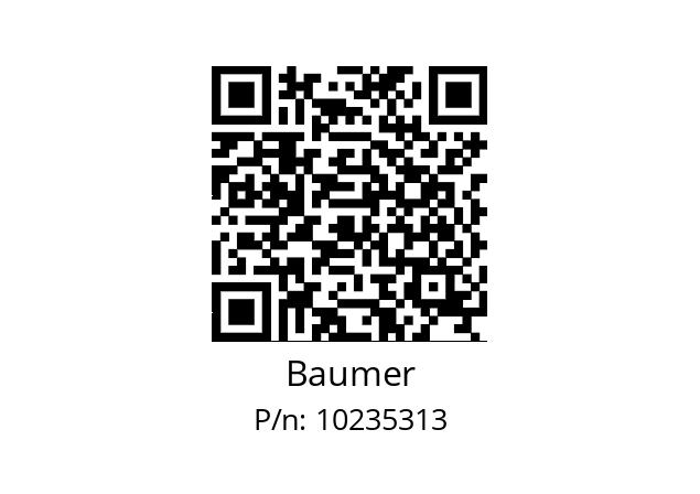   Baumer 10235313