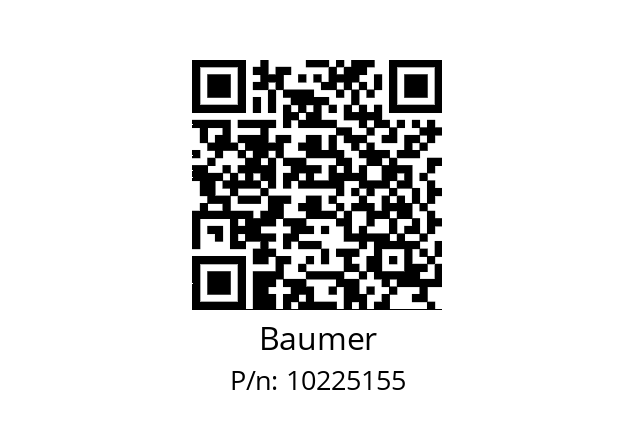   Baumer 10225155