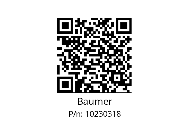   Baumer 10230318