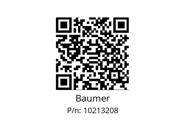   Baumer 10213208