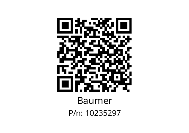   Baumer 10235297