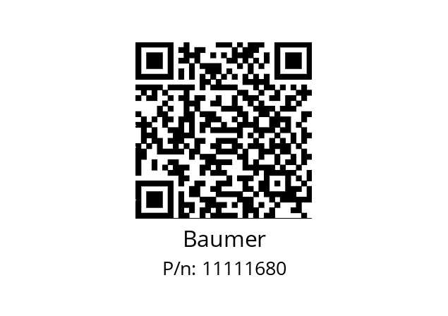   Baumer 11111680