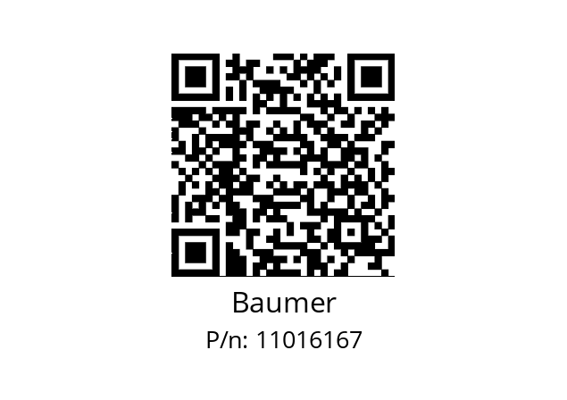   Baumer 11016167