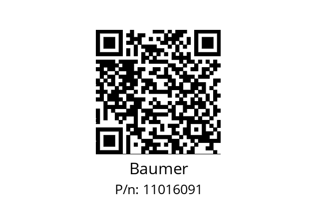   Baumer 11016091