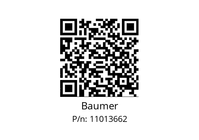   Baumer 11013662