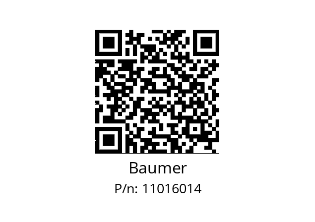   Baumer 11016014