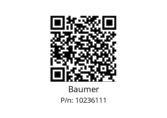   Baumer 10236111