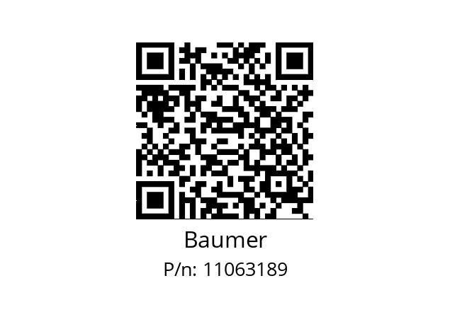   Baumer 11063189