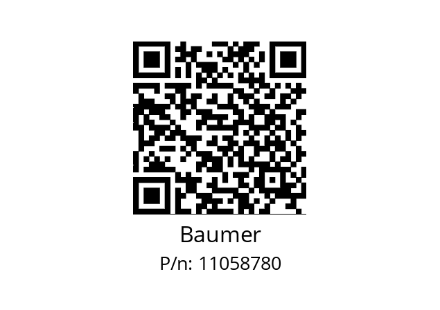   Baumer 11058780