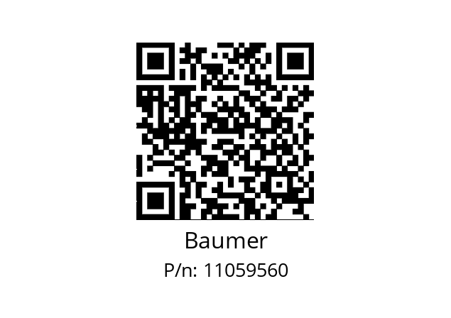   Baumer 11059560