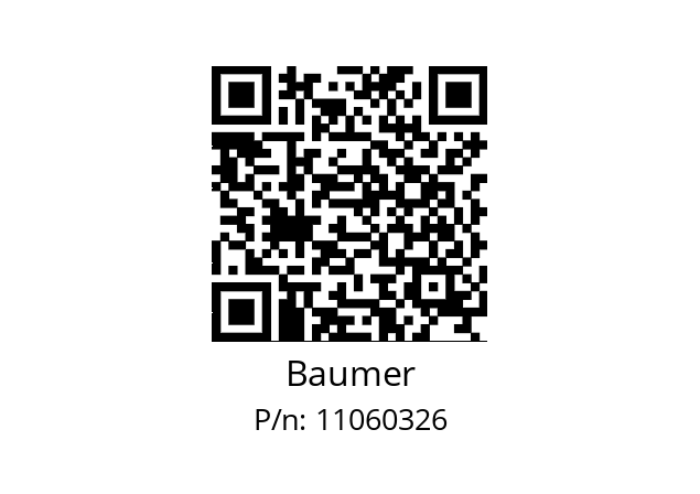   Baumer 11060326