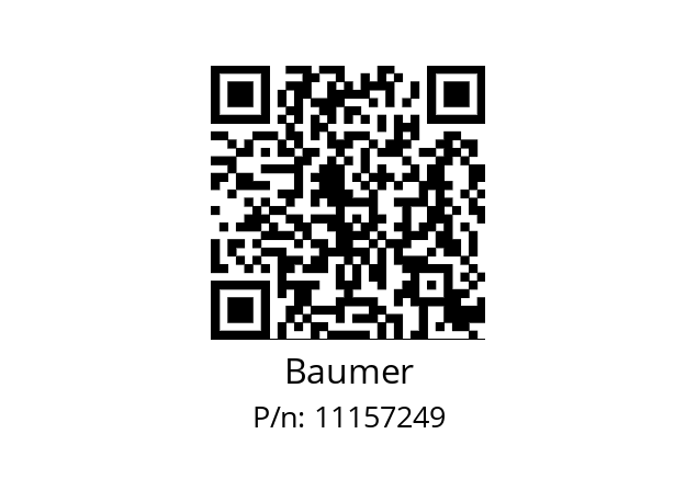   Baumer 11157249