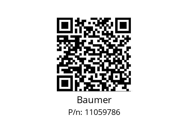   Baumer 11059786