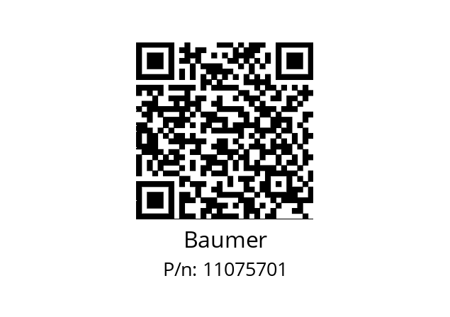   Baumer 11075701