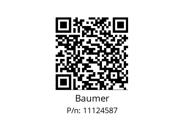   Baumer 11124587