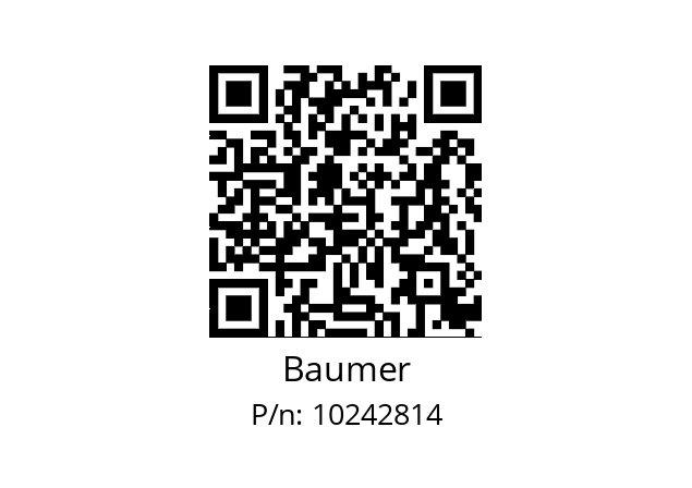   Baumer 10242814