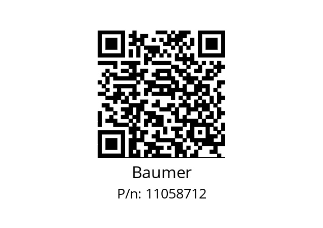   Baumer 11058712