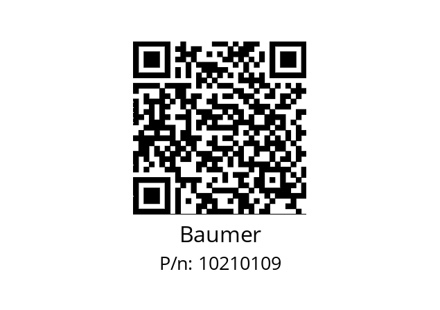   Baumer 10210109