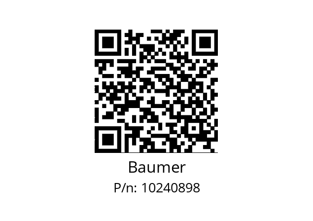   Baumer 10240898