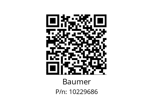   Baumer 10229686