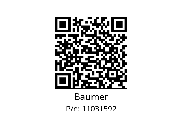   Baumer 11031592