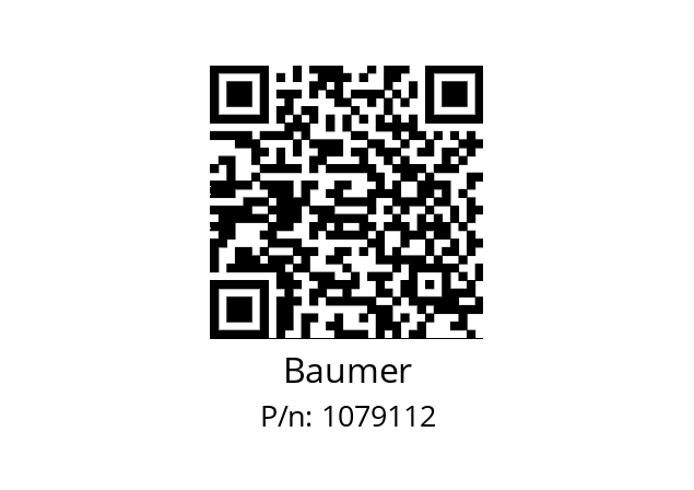   Baumer 1079112