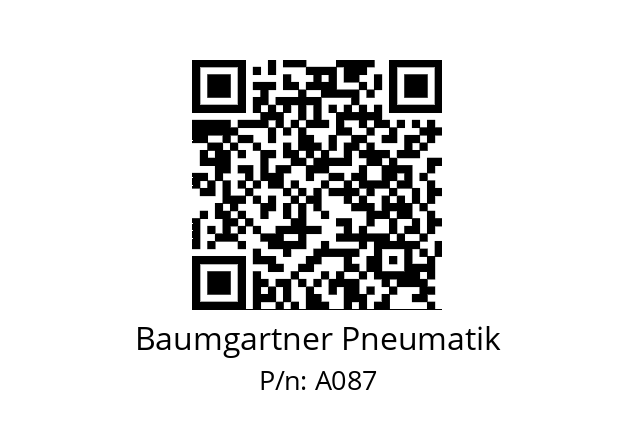   Baumgartner Pneumatik A087