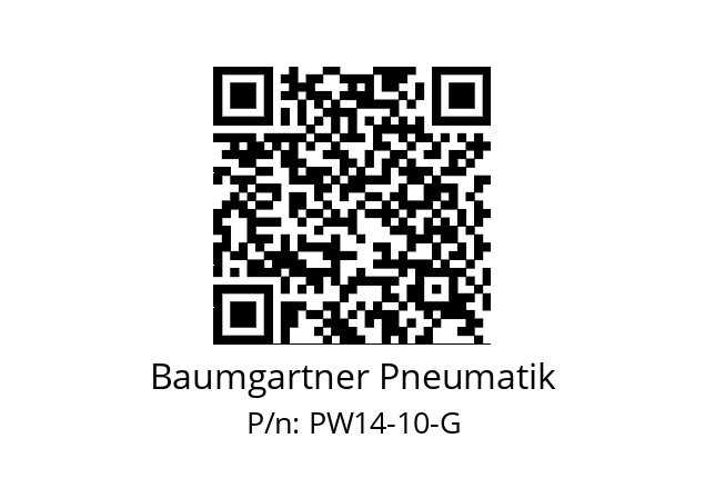   Baumgartner Pneumatik PW14-10-G