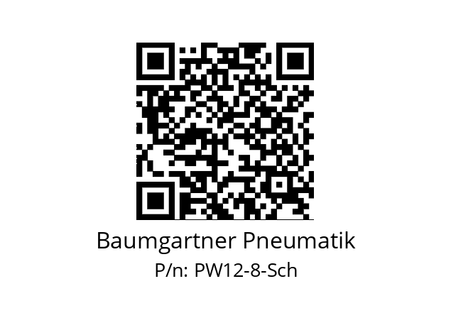   Baumgartner Pneumatik PW12-8-Sch