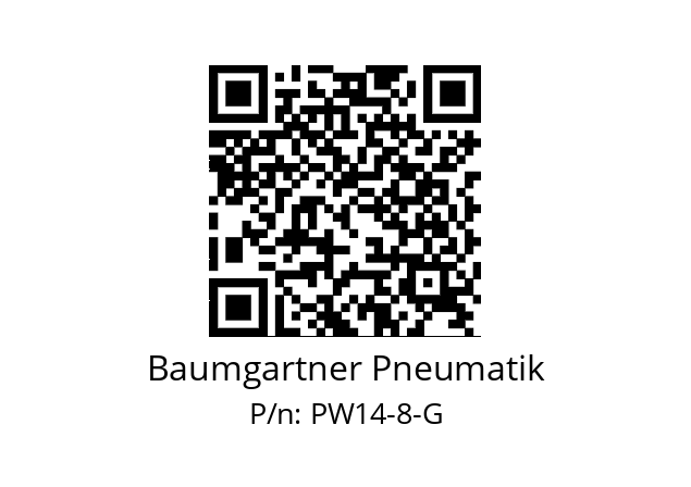   Baumgartner Pneumatik PW14-8-G