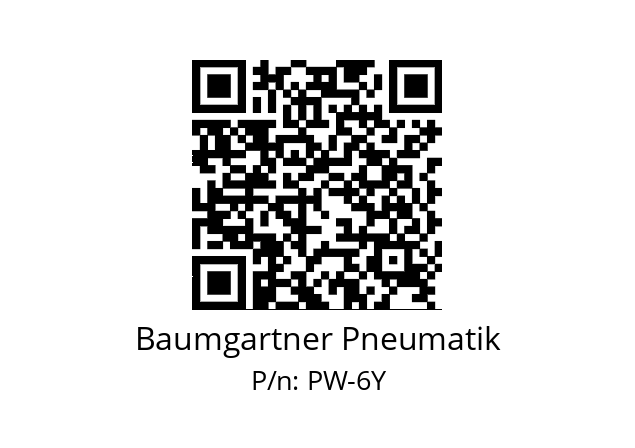   Baumgartner Pneumatik PW-6Y