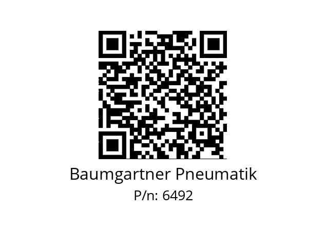   Baumgartner Pneumatik 6492