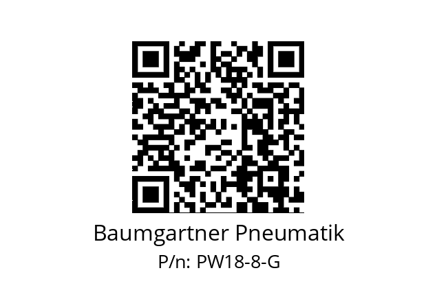   Baumgartner Pneumatik PW18-8-G