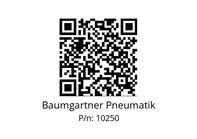   Baumgartner Pneumatik 10250