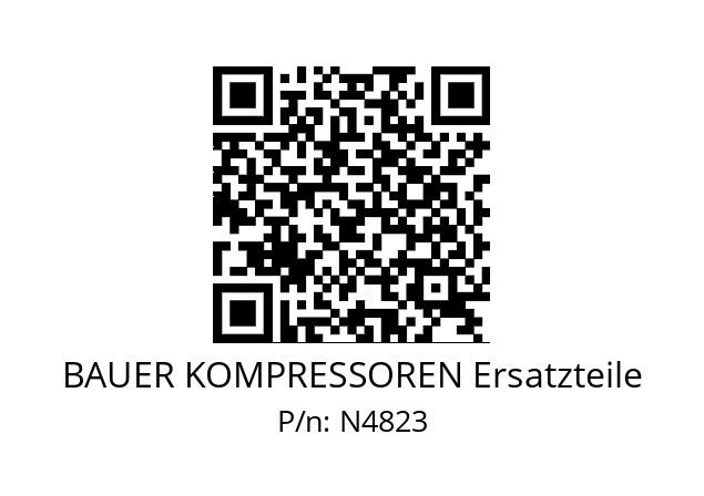   BAUER KOMPRESSOREN Ersatzteile N4823