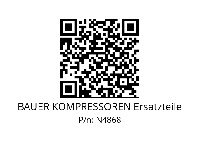   BAUER KOMPRESSOREN Ersatzteile N4868