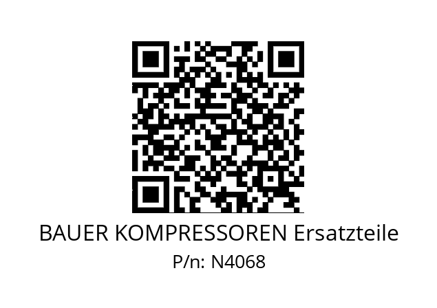   BAUER KOMPRESSOREN Ersatzteile N4068