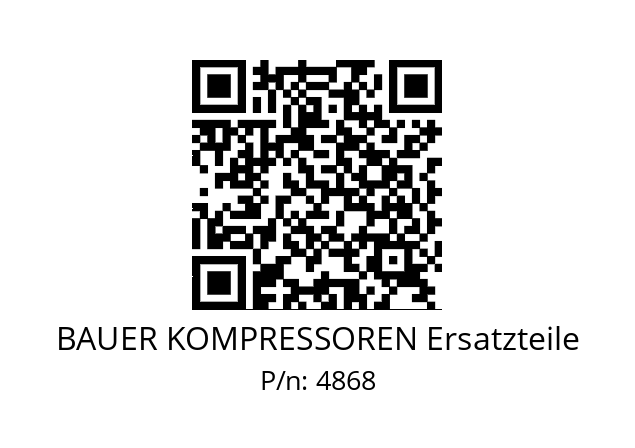   BAUER KOMPRESSOREN Ersatzteile 4868