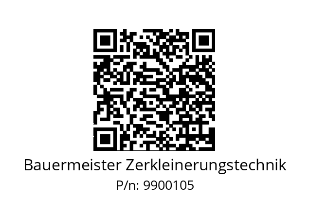   Bauermeister Zerkleinerungstechnik 9900105