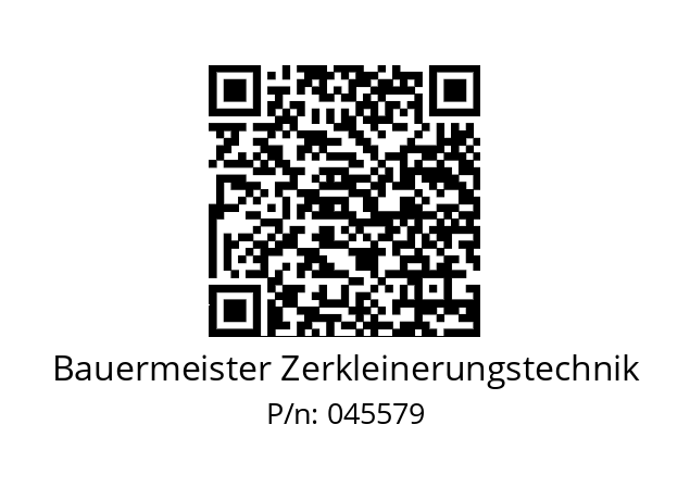   Bauermeister Zerkleinerungstechnik 045579