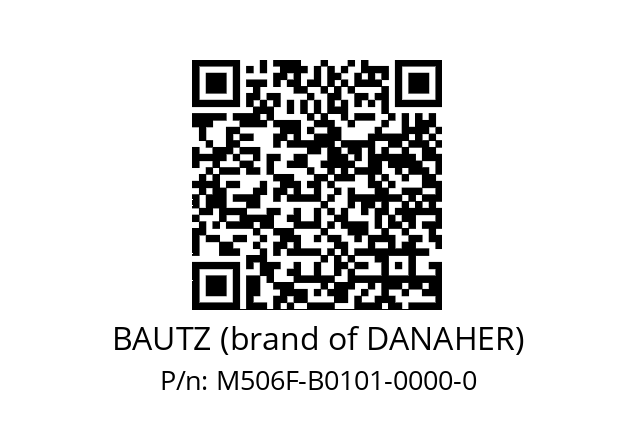   BAUTZ (brand of DANAHER) M506F-B0101-0000-0