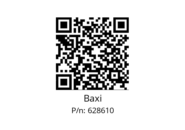   Baxi 628610