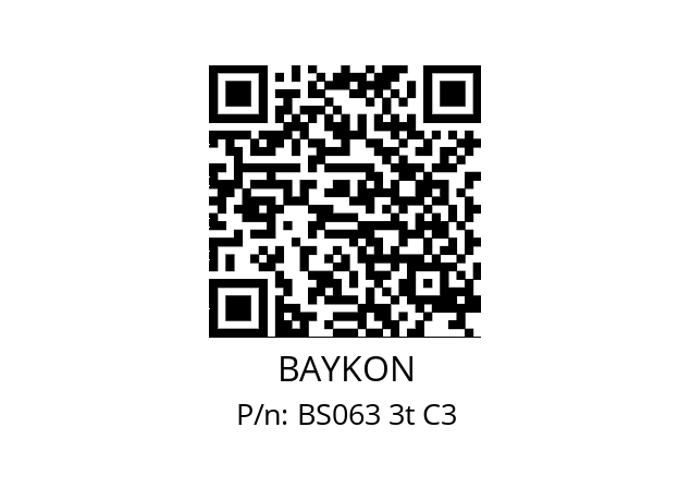   BAYKON BS063 3t C3