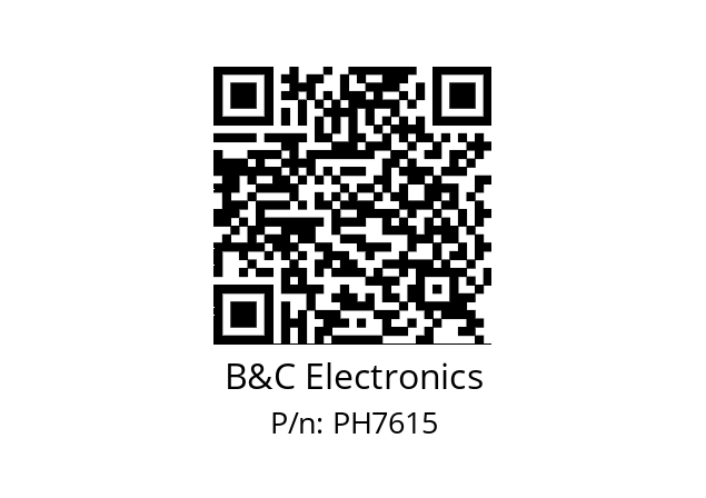   B&C Electronics PH7615