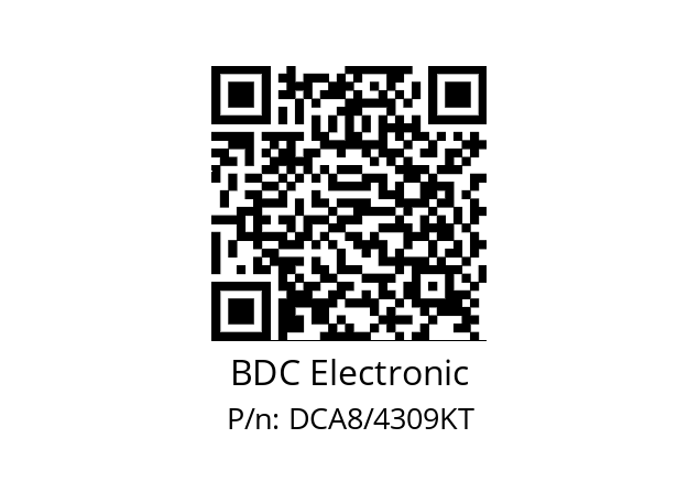   BDC Electronic DCA8/4309KT