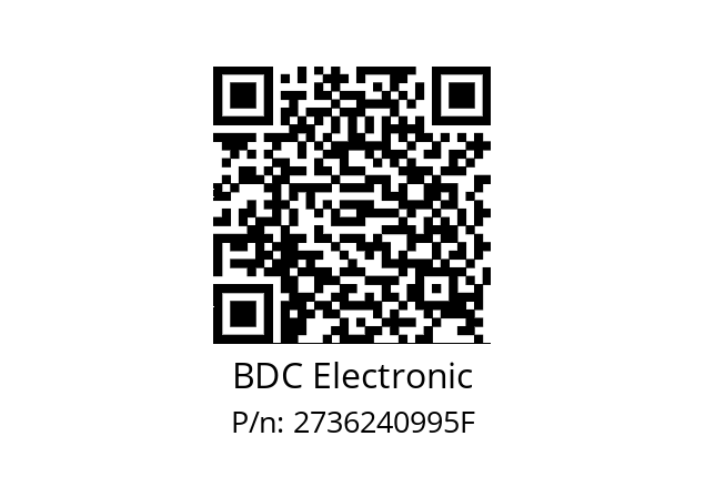   BDC Electronic 2736240995F