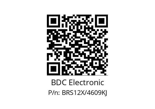   BDC Electronic BRS12X/4609KJ