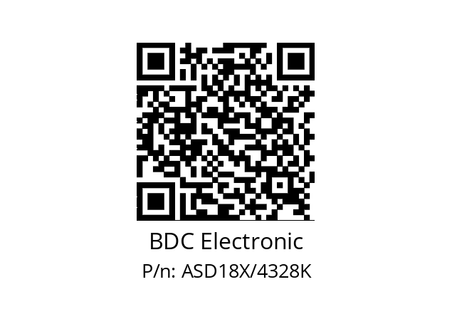   BDC Electronic ASD18X/4328K